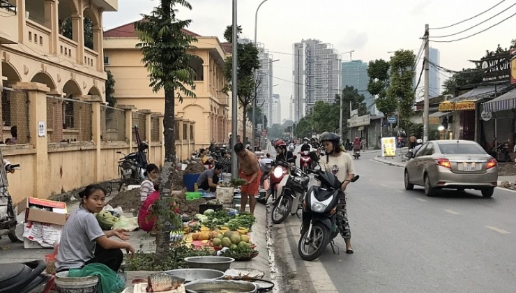 Rất Hiếm. Bán đất có Sổ Đỏ phố Sa Đôi, Nam Từ Liêm. Diện tích 100m2, mặt tiền 4.1m