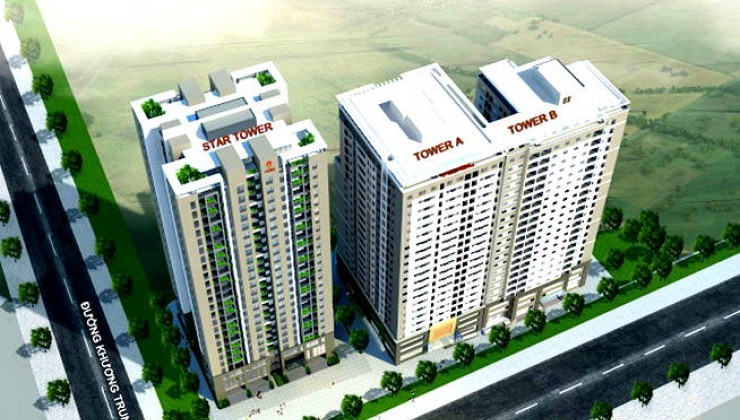 Bán gấp CC tầng 19, DT 90 m2 – 3PN Tòa A Star tower, 283 Khương Trung, Thanh Xuân, 5,85 tỷ.