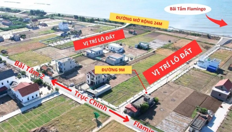 Đất biển Quất Lâm, Giao Phong siêu rẻ, vị trí tiềm năng, gần bãi tắm nhất Giao Thủy, Nam Định