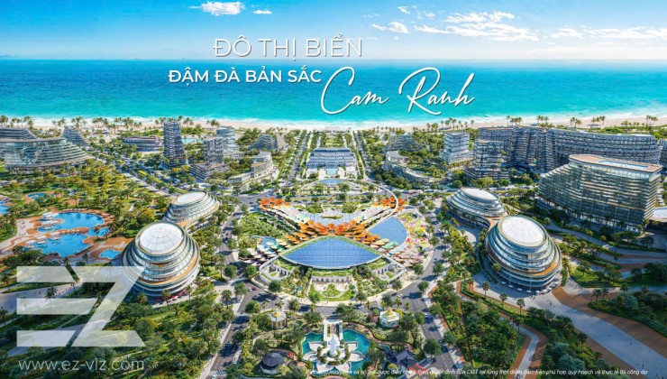 Cơ hội sở hữu nhà phố vị trí liền kề sân bay cam ranh sổ hồng lâu dài - Caraworld Cam Ranh