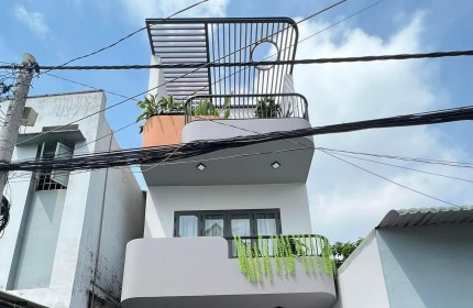 SIÊU PHẨM 3 TẦNG MỚI CỰC ĐẸP, HẺM XE HƠI LÒ LU, QUẬN 9, SỔ HOÀN CÔNG 68M2, 5.86 TỶ - LH 0911242789