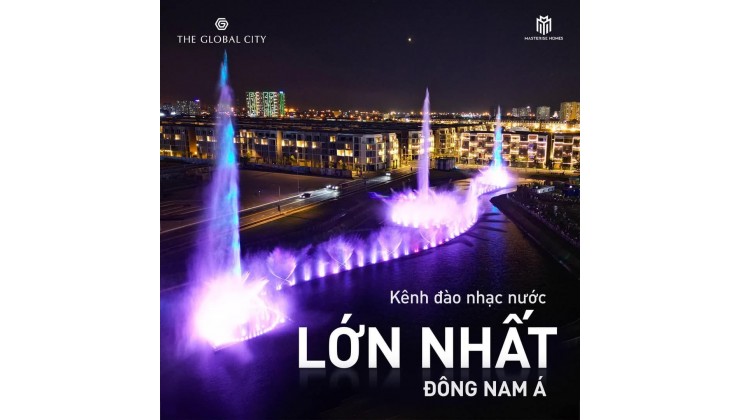 Căn hộ Global City Mở bán đợt 2 - Siêu phẩm Đối Diện TTTM lớn nhất Miền Nam và Kênh Đào Nhạc Nước 2km