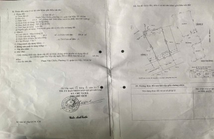 3 MẶT HẺM 10M KHU DÂN CƯ  CAO TẦNG SÁT CHỢ, LÊ ĐỨC THỌ, ĐƯỜNG TRƯỚC NHÀ 10M NHÀ Ở CỰC ĐẸP CHDV CHO THUÊ 30TR/T. 114M2, NGANG 6.1M NỞ HẬU 9M, 4 TẦNG