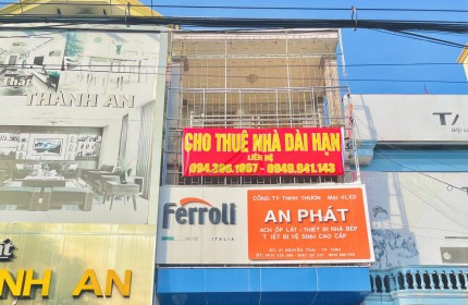 CHO THUÊ NHÀ NGUYÊN CĂN –  3 TẦNG – MẶT TIỀN ĐƯỜNG NGUYỄN TRÃI TP VINH