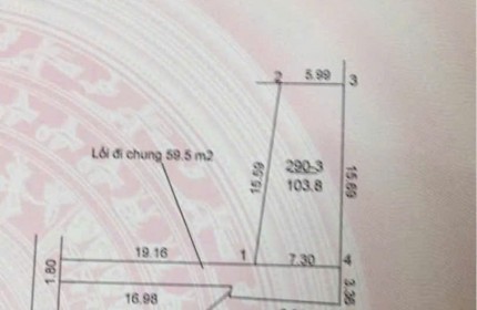 Bán đất tổ 7, TT Quang Minh, Mê Linh, HN. Gần KCN Quang Minh. DT 104m, giá 2,55 tỷ.