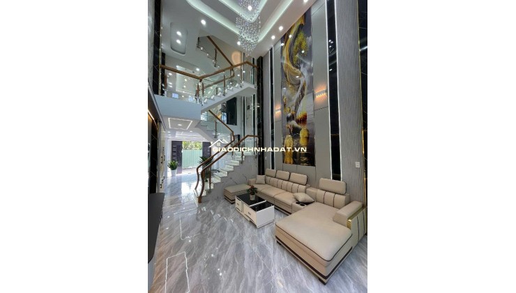 Bán nhà 5 tầng mới full nội thất xịn, hẻm nhựa xe hơi gần mặt tiền Hà Huy Giáp nhỉnh 6Tỷ