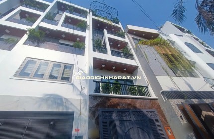 Bán nhà 5 tầng mới full nội thất xịn, hẻm nhựa xe hơi gần mặt tiền Hà Huy Giáp nhỉnh 6Tỷ