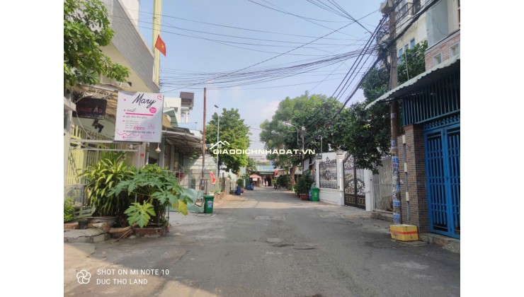 Bán đất tặng nhà 166m2 mặt tiền Thới An gần Lê Thị Riêng, Quận 12 đang cho thuê, nhỉnh 7Tỷ