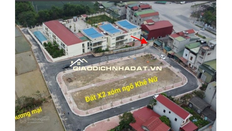 ĐẤT ĐẤU GIÁ X2 XÓM NGÕ , NGUYÊN KHÊ