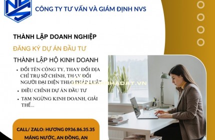 DỊCH VỤ THÀNH LẬP DOANH NGHIỆP – CHỮ KÝ SỐ – VISA – GIẤY PHÉP LAO ĐỘNG