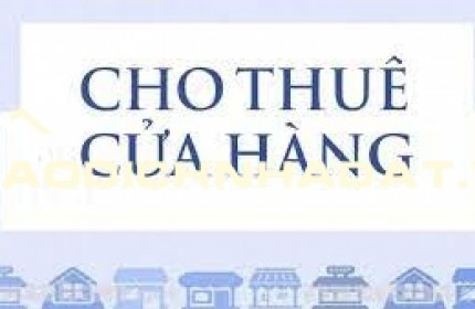 CHO THUÊ CỬA HÀNG MẶT PHỐ ĐƯỜNG LÁNG – VỊ TRÍ ĐẸP, GIÁ TỐT!