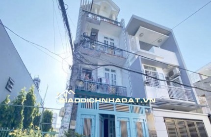 HẺM XE HƠI 6M NGAY LÊ VĂN QUỚI, GIÁP TÂN PHÚ, 4 TẦNG 64M2 CHỈ 5.6 Tỷ