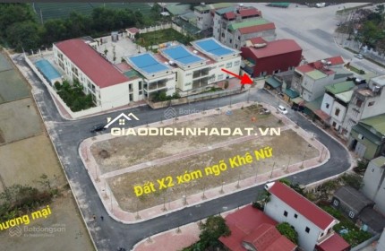 ĐẤT ĐẤU GIÁ X2 XÓM NGÕ , NGUYÊN KHÊ