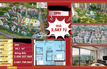 Bán Căn Hộ 2pn Vinhomes Giá Tốt Cho Vợ Chồng Trẻ, Người Trẻ Muốn Mua Nhà SG