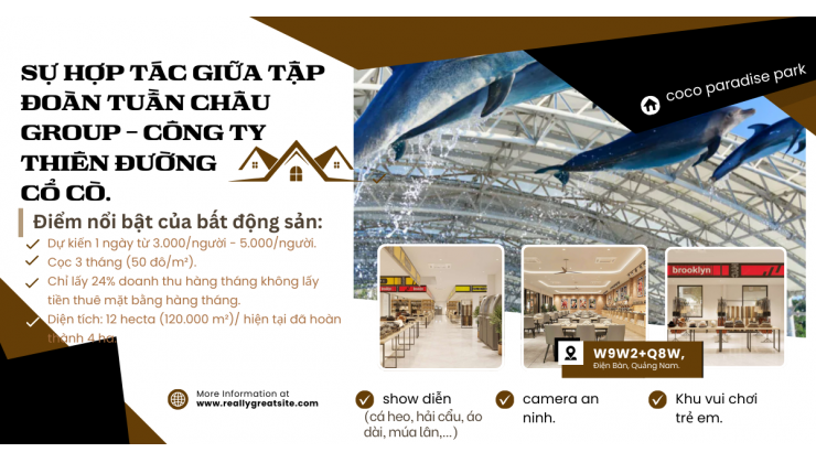 DỰ ÁN DU LỊCH, SHOW DIỄN NGHÊ THUẬT CÁ HEO DUY NHẤT TẠI MIỀN TRUNG THUỘC TẬP ĐOÀN TUẦN CHÂU