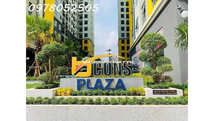 Chính chủ cần bán gấp căn hộ 2PN Bcons Plaza - View SG tầng trung