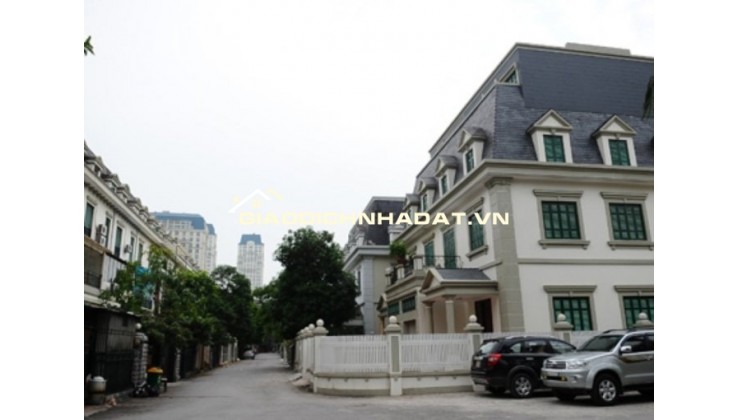 VILLA  4 TẦNG ĐƠN LẬP, ĐƯỜNG TRƯỚC SAU, KHU THẤP TẦNG MỸ ĐÌNH SÔNG ĐÀ, DIỆN TÍCH 195M2, BẢO VỆ 24/24