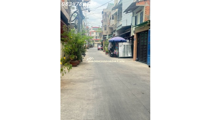 Nhà HXH 8M không quy hoạch 85m2 khu cao tầng nhà cũ tiện xây mới kinh doanh căn hộ dịch vụ chỉ 7,95t