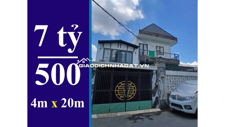 NHÀ 2 TẦNG VỊ TRÍ ĐẸP! HẺM 60 LÂM VĂN BỀN, TÂN KIỂNG, QUẬN 7