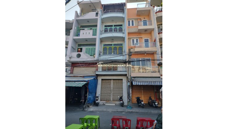 BÁN NHÀ 5 TẦNG - MẶT TIỀN KD - NGAY CHỢ PHÚ LÂM - P13, QUẬN 6