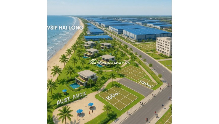 Chính chủ bán đất giao phong 100m2 cách biển 30m chỉ nhỉnh 2 tỷ
