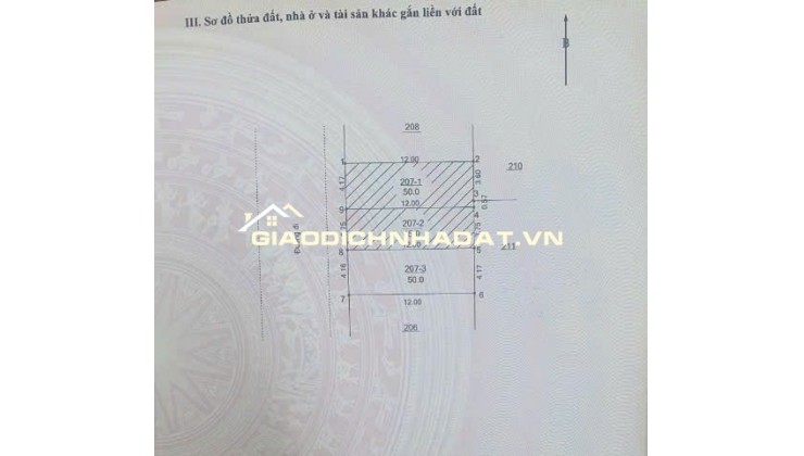 Bán lô đất dịch vụ 50m khu Vân Canh siêu đẹp, gần Trịnh Văn Bô giá đẹp