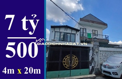 NHÀ 2 TẦNG VỊ TRÍ ĐẸP! HẺM 60 LÂM VĂN BỀN, TÂN KIỂNG, QUẬN 7