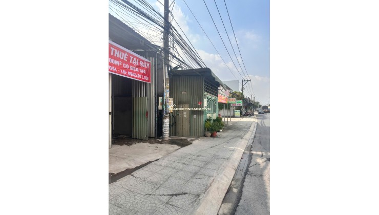 Cho thuê nhà xưởng 211m2 mặt tiền đường Trần Quang Diệu Dĩ An BD