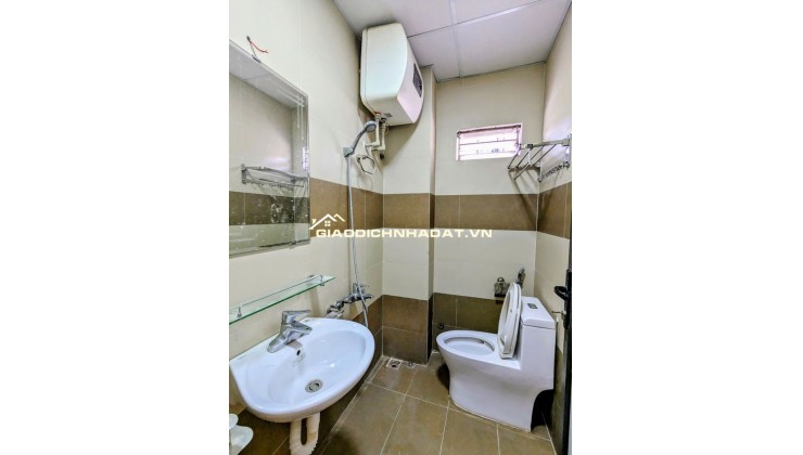 Bán nhà phố Nguyễn An Ninh - Hoàng Mai, DT 55m x 6 tầng, ngõ ô tô, kinh doanh tốt