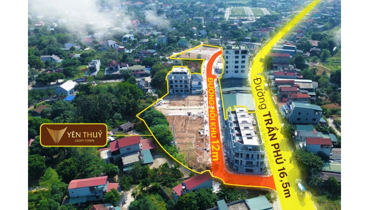 ĐẤT NỀN SẴN SỔ ĐỎ, VỊ TRÍ LÕI KHU DÂN CƯ THỊ TRẤN TRẠM, HÒA BÌNH