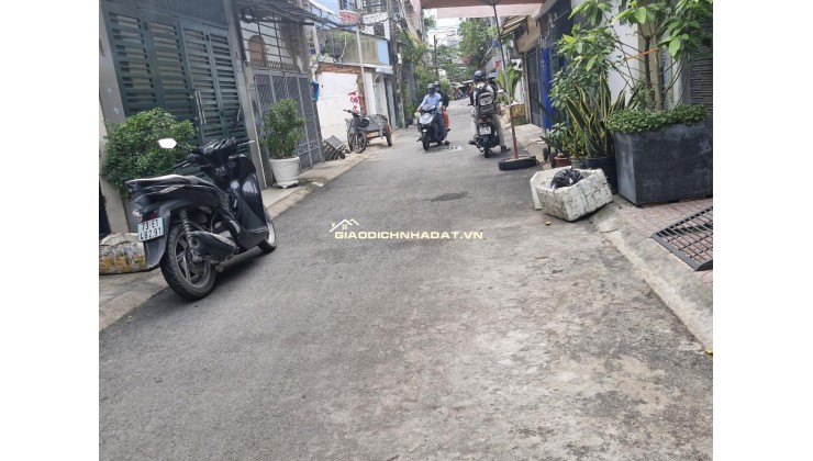Nhà bán phường 25 bình thạnh đường nguyễn văn thương D1 nhà 52m2 4 tầng hẻm xe tải chỉ 13,2 tỷ