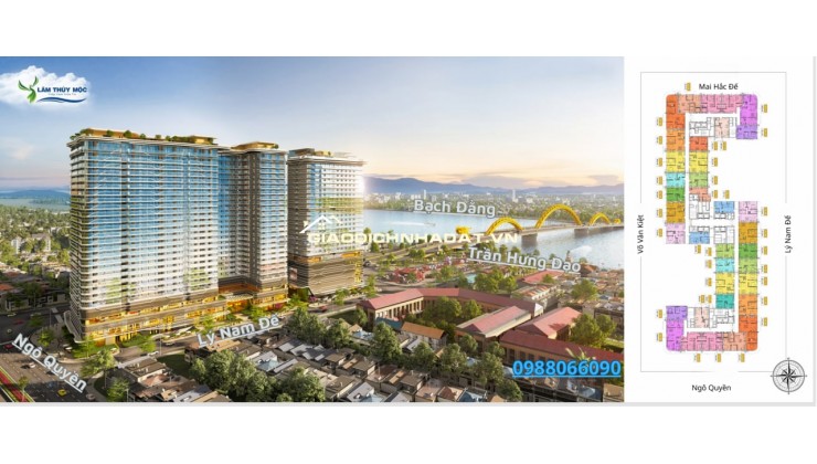 chào bán căn nhà Tại Đầu Cầu Rồng Đà Nẵng - Legend City