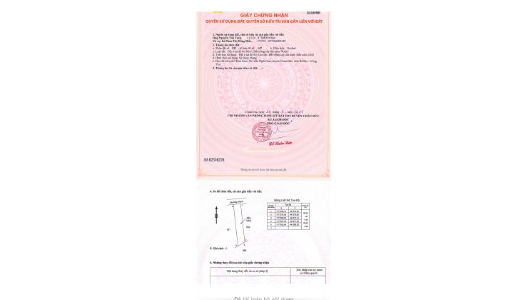 Chính chủ bán gấp thị trấn Ngãi Giao, sổ sẵn, cc liền, mặt tiền đường nhựa