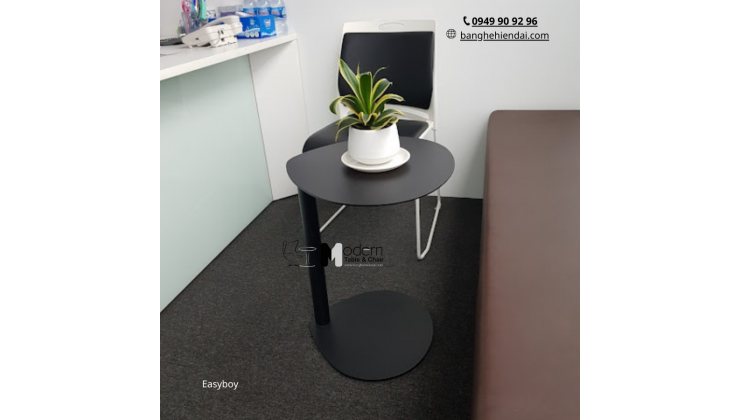 Combo 3 Bàn Sofa Tầng Sắt Sơn Tĩnh Điện Easyboy – Cao 40 / 53 / 62 cm