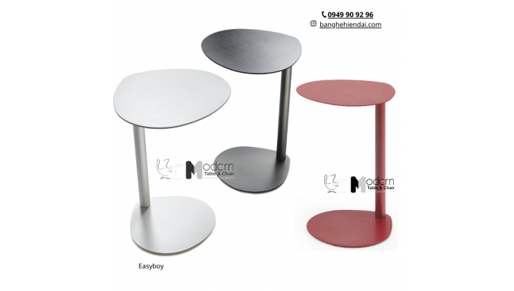 Combo 3 Bàn Sofa Tầng Sắt Sơn Tĩnh Điện Easyboy – Cao 40 / 53 / 62 cm