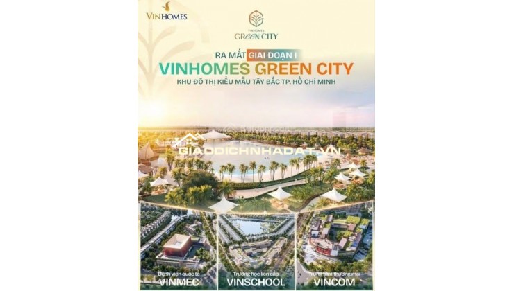 Vinhomes Green City bắt sóng đầu tư, đón chu kỳ mời d.án cạnh tranh khốc liệt chần chừ là mất căn