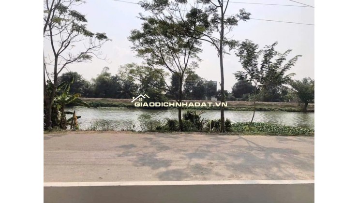 Bán 1.279m2 đất 2 mặt tiền sông Vàm Cỏ Tây và đường liên huyện thị trấn, Mộc Hoá, Long An