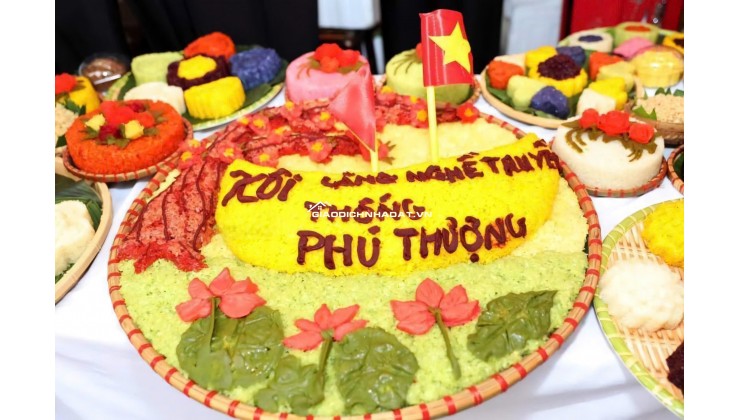 PHÚ THƯỢNG , TÂY HỒ  bán đất thổ cư  mặt phố , vỉa hè kinh doanh , 448m2 , mặt tiền 15m, 54 tỷ . LH : 0978818618
