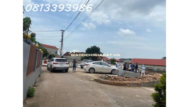 *********** Lô đất 2 mặt tiền siêu đẹp tại Thị Trấn Phương Sơn Lục Nam Bg ********