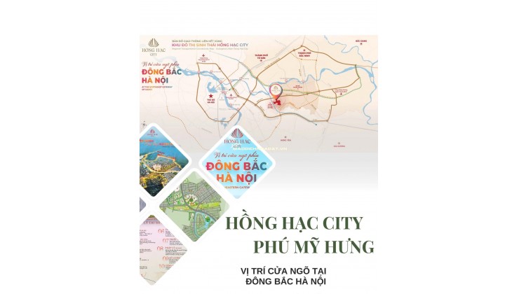 Ra mắt dự án LK, BT, shophouse Hồng Hạc City - Phú Mỹ Hưng tại Bắc Ninh, Nhận đặt chỗ vị trí siêu đẹp tại dự án
