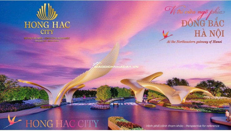 Ra mắt dự án LK, BT, shophouse Hồng Hạc City - Phú Mỹ Hưng tại Bắc Ninh, Nhận đặt chỗ vị trí siêu đẹp tại dự án