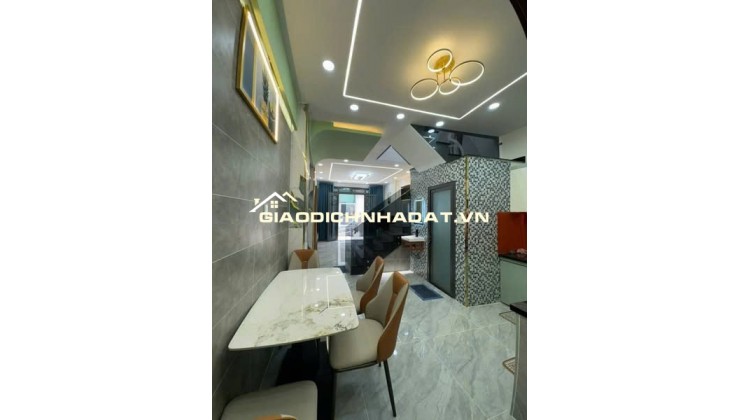 NHÀ 4x14 – ĐÚC 2 TẦNG – HẺM Ô TÔ – FULL NỘI THẤT – P.TÂY THẠNH, Q.TÂN PHÚ