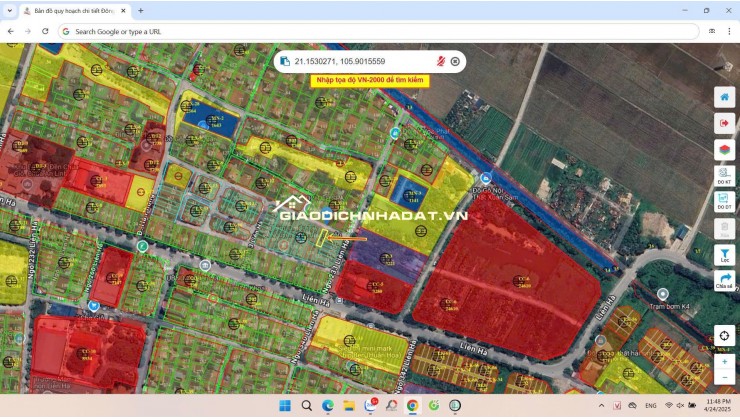 Chính chủ gửi bán đất đấu giá X4 Hà Phong, Liên Hà, Đông Anh giá chỉ 86 triệu 1 mét rẻ hơn thị trường 7 giá