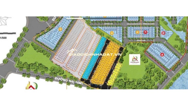 BÁN ĐẤT MẶT TIỀN NHỰA 9M CENTANA CITY ĐIỀN PHÚC THÀNH, 4,6 TỶ, 80M2, HÀNG HIẾM THỦ ĐỨC. LH:0902505337