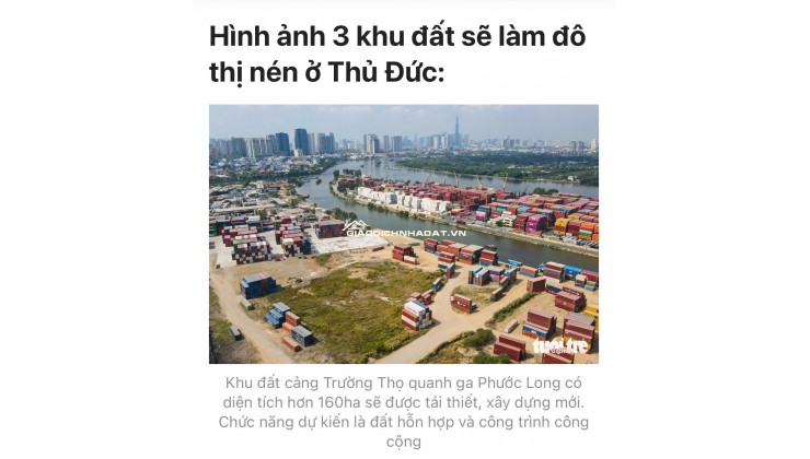 BÁN ĐẤT MẶT TIỀN NHỰA 9M CENTANA CITY ĐIỀN PHÚC THÀNH, 4,6 TỶ, 80M2, HÀNG HIẾM THỦ ĐỨC. LH:0902505337