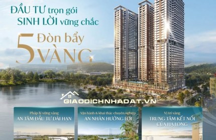 Chỉ từ 1,7  tỷ sở hữu ngay căn hộ cao cấp view vịnh di sản, VỐN ban đầu chỉ 510tr