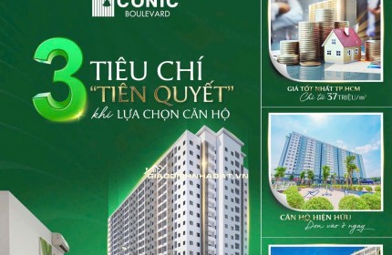 Căn Hộ Conic chỉ 700 triệu nhận nhà– Giá Tốt, Vị Trí Đẹp, Thanh Toán Linh Hoạt 36 Tháng