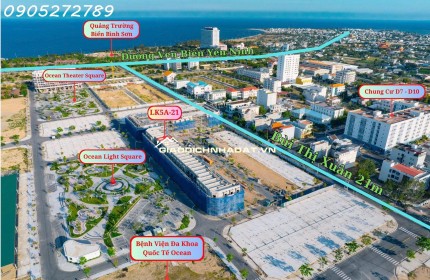 Cần bán căn shophouse Bình Sơn Ocean Park đối diện công viên, giá gốc chủ đầu tư