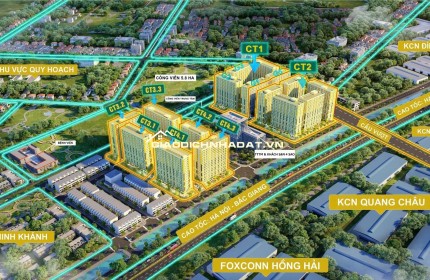 Chỉ với từ 1 tỷ sở hữu đàu tư ngay căn hộ CC Thương Mại Evergreen Bắc Giang!