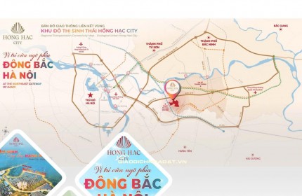 Ra mắt dự án LK, BT, shophouse Hồng Hạc City - Phú Mỹ Hưng tại Bắc Ninh, Nhận đặt chỗ vị trí siêu đẹp tại dự án